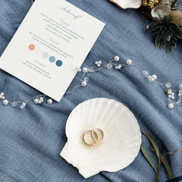 Nautilus Hochzeitspapeterie Noord Design