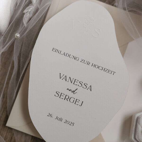 Noord Design Hochzeitspapeterie Modern Editorial